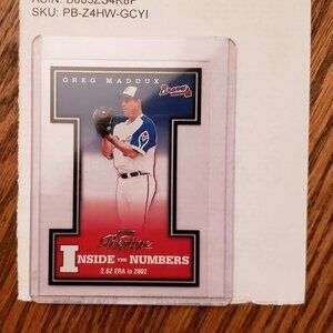 2003 Playoff Corp GREG MADDUX Atlanta Braves Playoff Prestige 2003